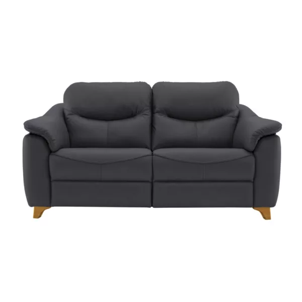 3 Seater Static Sofa - Leather H