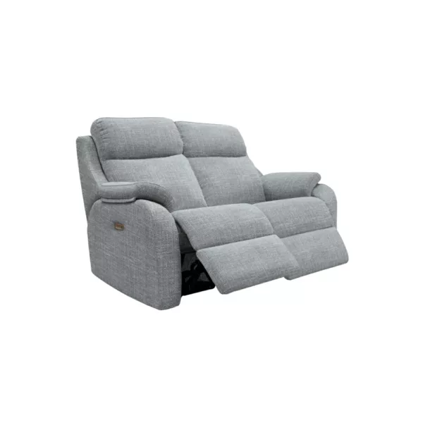 2 Seater Manual Recliner DBL - Fabric W