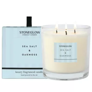 Seasalt & Oakmoss 3 Wick Candle