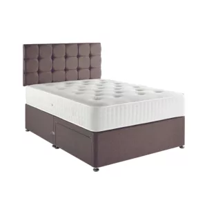 Platform Top Divan Set - 2 Drawers - 135cm