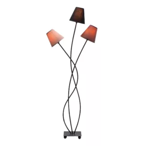 Flexible Tre Floor Lamp - Mocca