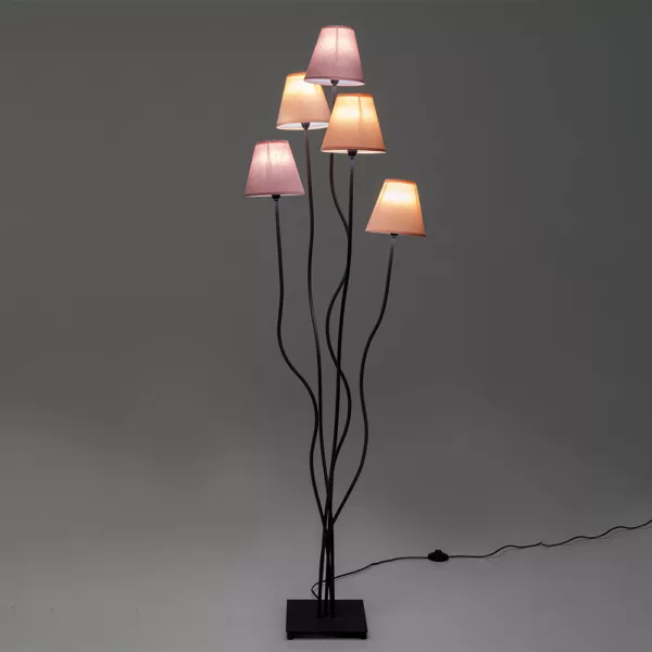 Flexible Cinque Floor Lamp - Berry