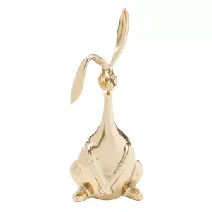 Bunny Figurine - Gold