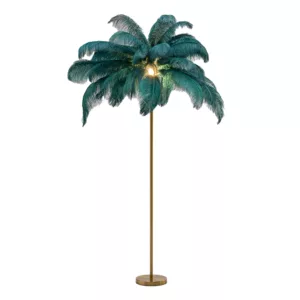 Feather Palm Floor Lamp