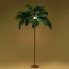 Feather Palm Floor Lamp