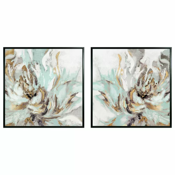 Touch of Teal Set of 2