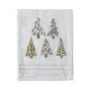Embroidered Trees Table Runner - Small