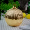 Gold Bauble Ice Bucket with Lid
