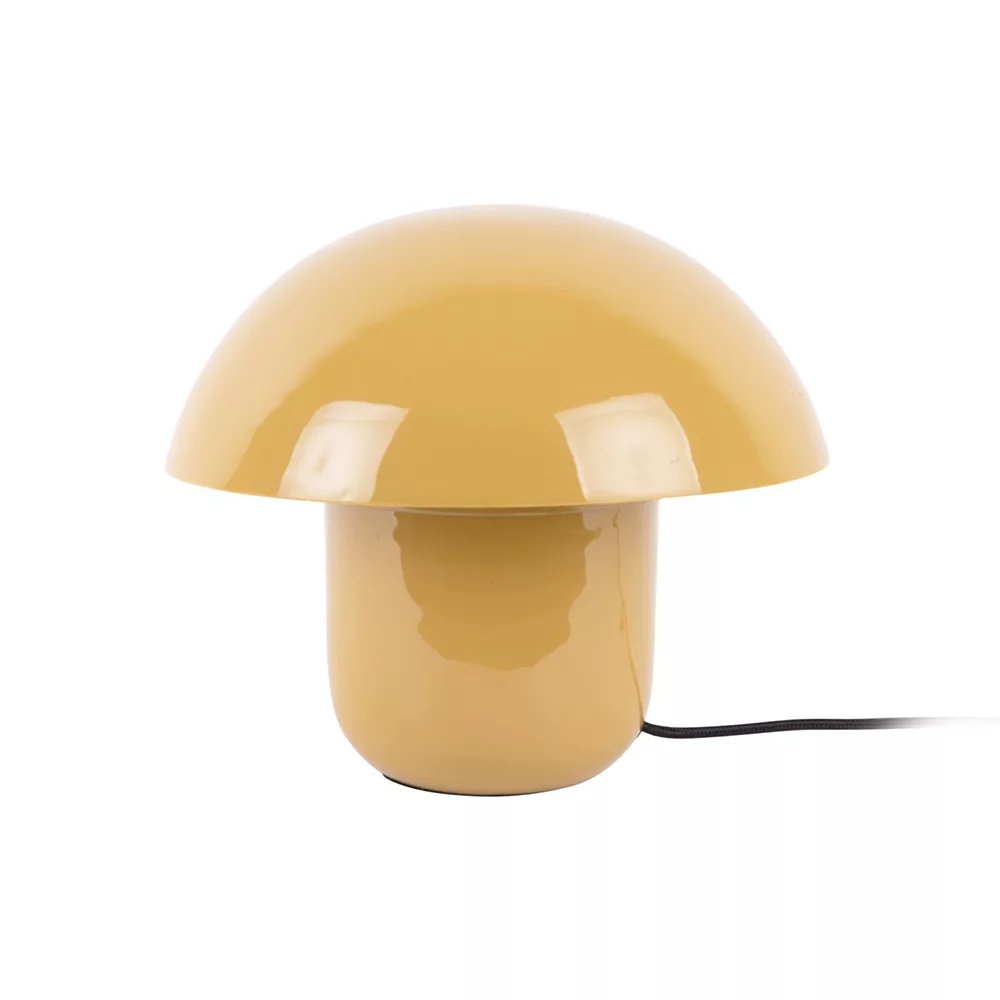 Fat Mushroom Table Lamp-Yellow
