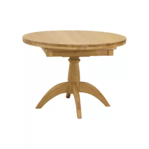 Amberley Single Pedestal Round Extending Dining Table
