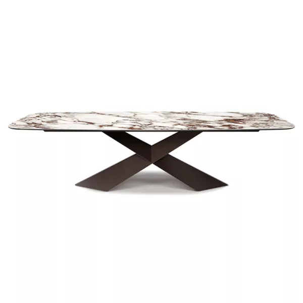 Tyron is the family of design tables, conceived by Paolo Cattelan, which inaugurates a new v