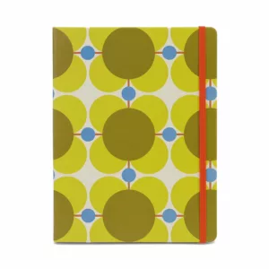 Medium Notebook - Atomic Flower Design