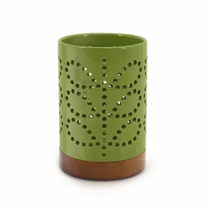 Ceramic Lantern-Olive