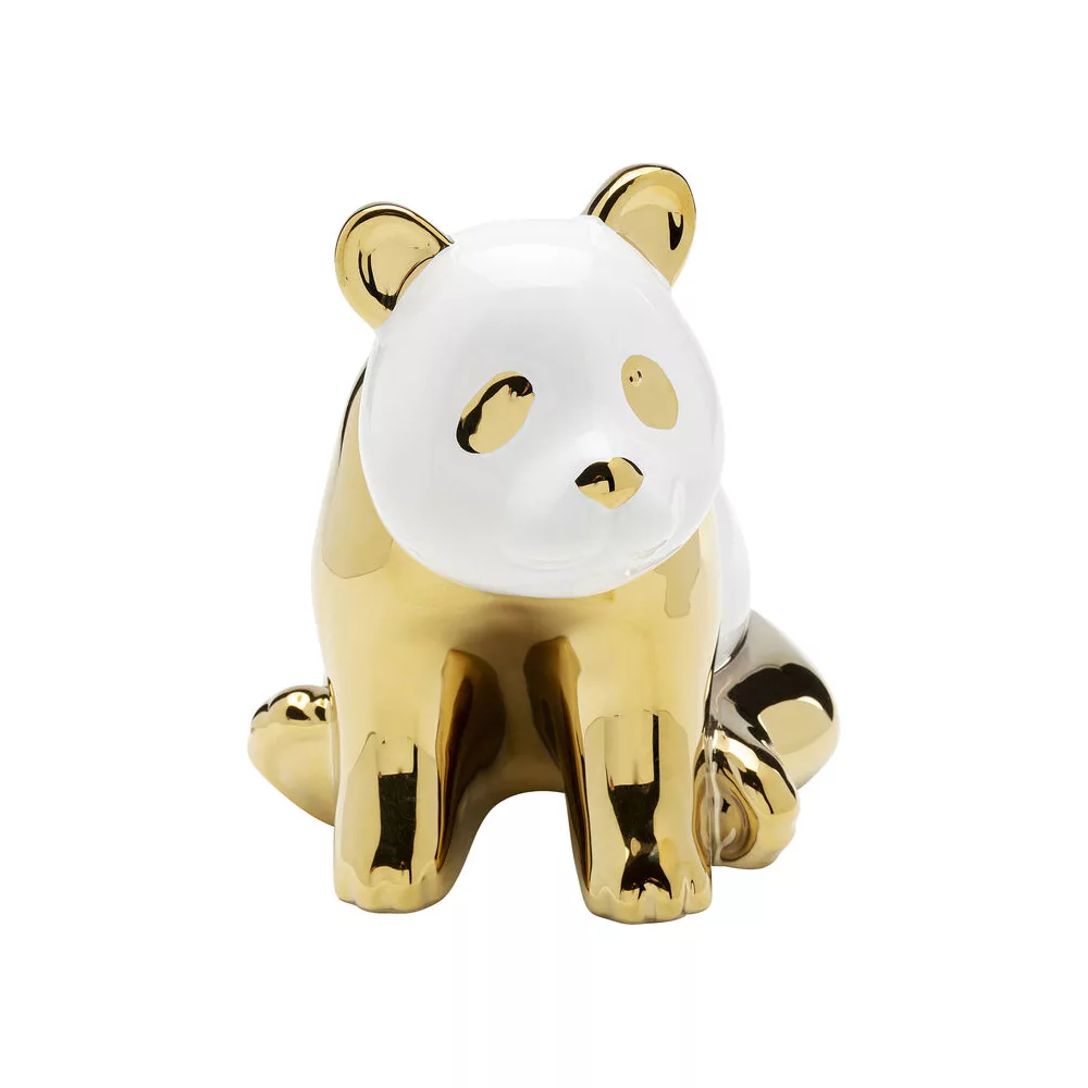 Gold Sitting Panda