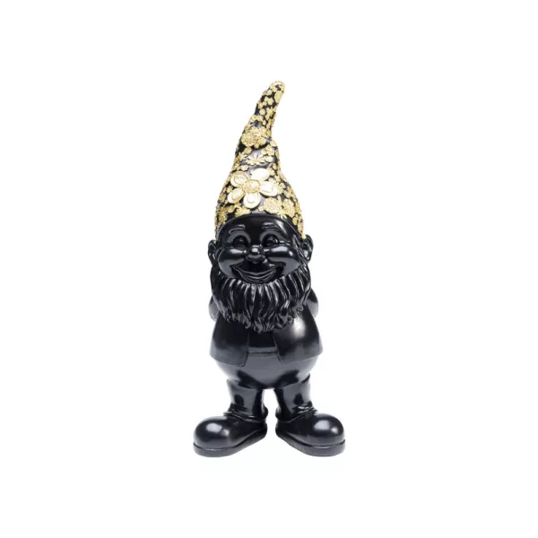 Black Standing Gnome