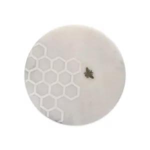 Round Marble Bee Cheese Board