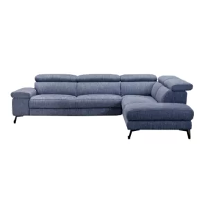 3 Seater Sofa with Electric Recliner and RHF Chaise - Fabric