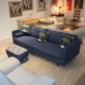 Mimosa Large Sofa & Donegal Footstool