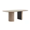 Oval Dining Table - 180x120 cm