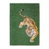 Tiger Rug 140x200cm - Green on Fire