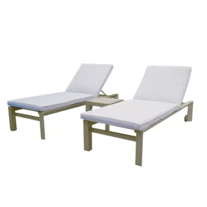 Madeira 2 Loungers & Side Table
