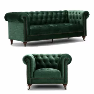 SPECIAL OFFER! Amelia 3 Seater Sofa & Armchair in Fabric