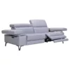 3 Seater Sofa Double Power Recliner - Fabric