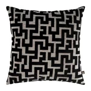 Maze Black Cushion