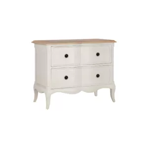 Amelie 2 Drawer Wide Bedside