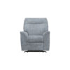 Armchair Power Recliner with adjustable Headrest and Lumbar - Leather