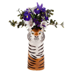 Tiger Flower Vase