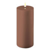 Outdoor LED Candle 10x20cm - Mocca