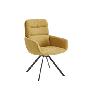 Felia Chair Base 2091 - Stainless Steel Optic Frame - Fabric A