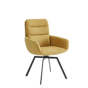 Felia Chair Base 2092 - Stainless Steel Optic Frame - Fabric A