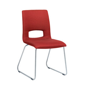 Ben Chair - Stainless Steel Optic Frame - Fabric A