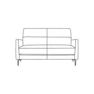 2 Seater Sofa - Cat 13/15 Leather