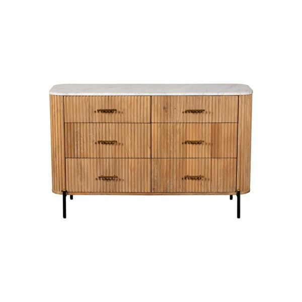 Reed 6 Drawer Wide Chest