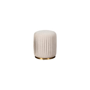 Reed Pleated Stool