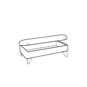 Legged Ottoman - Cover SE