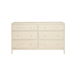 ercol Salina 6 Drawer Wide Chest
