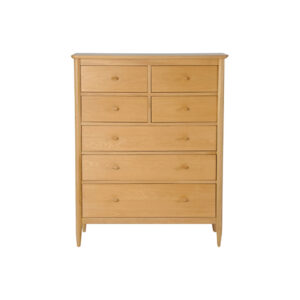 ercol Teramo 7 Drawer Tall Wide Chest