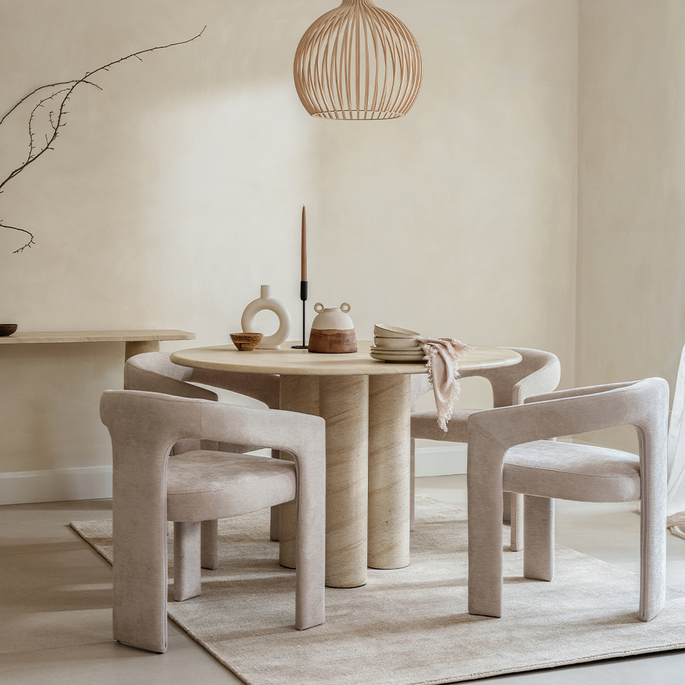 Table with nesting chairs online