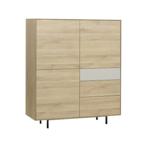 Large Wall Cabinet with 3 Doors & 3 Drawers