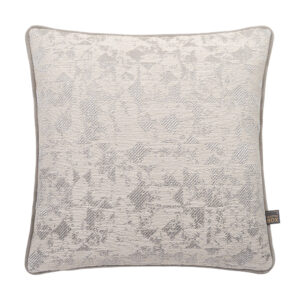 Joni Cream & Silver Cushion