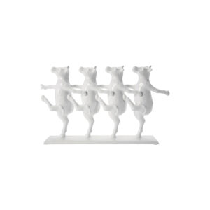 Dancing Cows - White