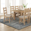 Padstow Oak 140-200cm Butterfly Extending Table