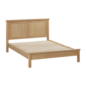 Padstow Oak Panelled Bedstead - 150cm
