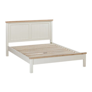 Taunton Painted Oak Panelled Bedstead - 150cm