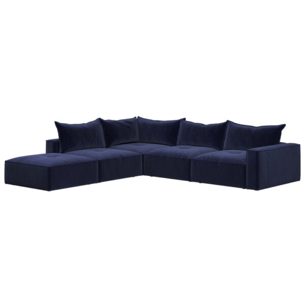 5pc Corner - Grade A Fabric RHF Arm