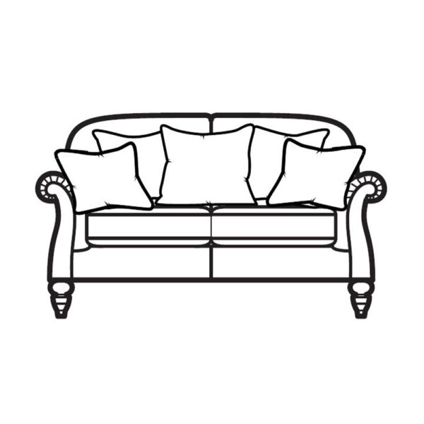 2 Seater Sofa - Pillow Back - Grade A